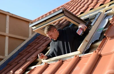 Pose de fenêtres de toit Velux à Leimbach